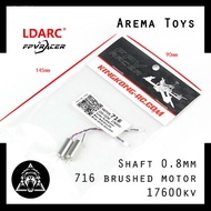 Motor Kingkong LDARC 716 17.600 kv Brushed CWCCW 17600kv Tiny Whoop Brushed Motor