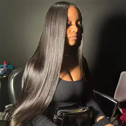 28 30 32 34 inch Straight Lace Front Wigs Human Hair 13x4 13x6 HD Transparent Brazilian 5X5 6X4 4x4 