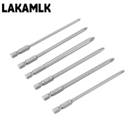 LAKAMLK 10pcs Screwdriver Bit Set, 1/4 Inch Hex Shank S2 Steel Cross Head Screwdriver Bits, Durable 