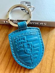 【This is Eddie】Porsche德國保時捷原廠-鑰匙圈 &amp; 變形金剛Transformers聯名款~藍色鑰匙