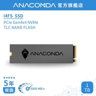 ANACOMDA Python I4FS 1TB PCIe Gen4x4 NVMe M.2 SSD Solid State Drive TLC