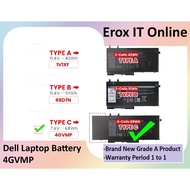 Dell Precision 4GVMP 3540 3540U M3540 Latitude 5400 5500 Inspiron 7591 7791 2-IN-1 Laptop Battery