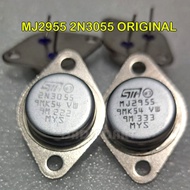 (1Set) JENGKOL TRANSISTOR 2N3055 MJ2955 JENGKOLAN 2955 3055 ST MALAYSIA / Transistor 2n3055