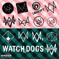 Game Decoration World Watch Dogs 2 Watch _ Dogs logo logo Biyu PS4 Stand-alone Car Host Sticker