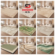 6XL ( 300*200cm ) Claire  Velvet Carpet 5D / Floor mat / Rugs/ Carpets/ Ready stock in Kelang 