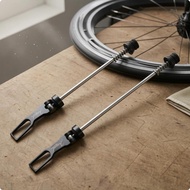 Cycle Quick-Release Skewer Coiled-Loaded Quick-Release Bike Skewer Aluminum Alloy Lightweight