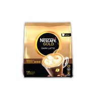 [Ready Stock] Nestlé Nescafe GOLD Dark Latte ( 31g x 12 sticks)
