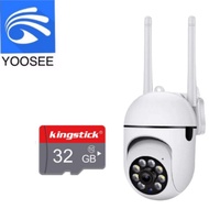 ซื้อ 1 แถม 1 FNKvision YooSee 2.4G/5G กล้องวงจรปิด 360 wifi กล้องวงจรปิดไร้สาย อยู่ไกลแค่ไหนก็ดูได้