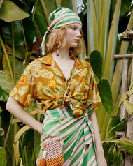 Sue.loveseveryday Paisley-19 (Brown) Hawaiian Shirt