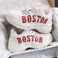 รองเท้าผ้าใบ MLB Boston 🧡 สีแดง สุดคิ้วท์ บอกเลยสําหรับสาวๆ ของมันต้องมี มาพร้อมกล่องMLB✔ สินค้าดีเกินราคาแน่นอน100%