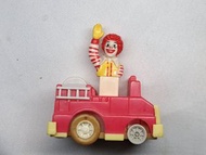 1992 年的麥當勞叔叔消防車玩具