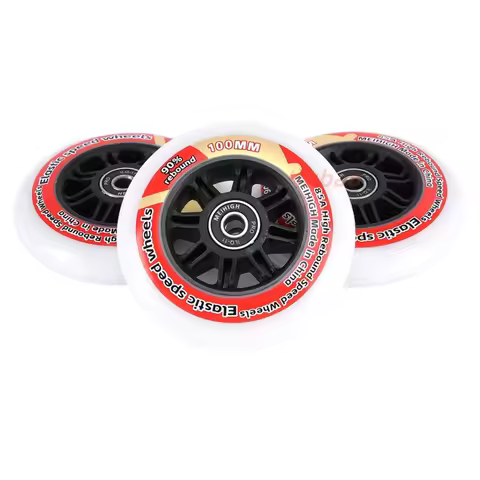 Speed Skates Wheel 6Pcs 90/100/110/125mm 85A Inline Skate Wheels Professional Road Roller Skate Whee