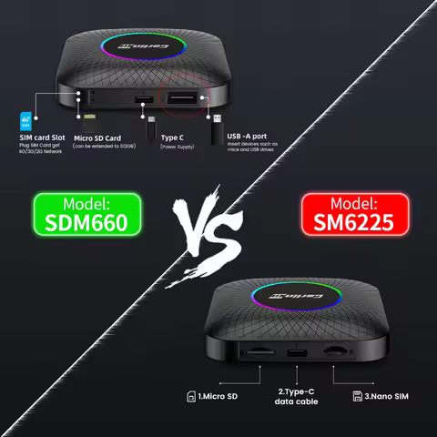 SDM660 CarlinKit CarPlay Ai Box Android 13 Octa-core TV Box Wireless CarPlay Android Auto Smart Car 