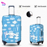【In Stock】Cute Sanrio Luggage Protector Cover Cinnamoroll Personalized Suitcase cover Stretchable Lu