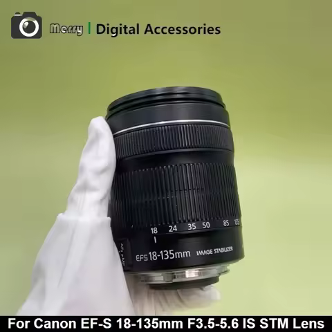 95% New Genuine EF-S 18-135mm f3.5-5.6 IS STM Wide Angle Telephoto Zoom Lens IS Anti-shake For Canon