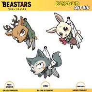 GANTUNGAN [Beastars] Keychain & strap hp full Acrylic Haru Version anime Character Beastars final se