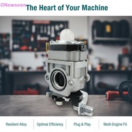 ONew Carburetor 10mm for Gasoline Brush Cutter Engine TU26 34F 36F 1E34F 1E36F Precise Fit Replaceme