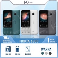 HP Nokia 6300 2.4-inch dual SIM 2G mobile phone with flashlight