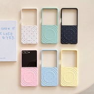 【Fold Hinge】Hard PC For SAMSUNG Z Flip 7 6 5 4 3 Light Oil Little Love magnetic Shockproof Lens Prot