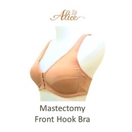 KATUN Alice Bra Bra Bra Mastectomy Front Hook Front Hook Without Wire Cotton Breast Cancer