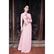 Aodai Vietnam Clothing Cheongsam Qipao Chinese Dress Vietnamese Vintage Elegant Party Festival Women