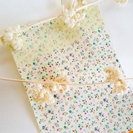 祝福 碎花風 手帳萬花筒貼紙  刀模貼紙