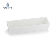 [nvnrbso] 100x30x20mm Alumina Ceramic Corundum Melting Crucible Boat  Holder 60ml