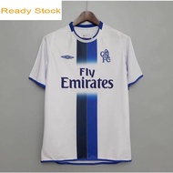 [Adult Kids Size] Chelsea Away Retro Jersey Soccer Clothes Chelsea Retro Shirt Original Jersey Sport