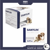 2023 NEW [VetPlus] SAMYLIN Hepatic Protector for Small Dogs and Cats 30 Tablets or Sachets
