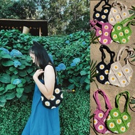 Daisy Flower Minimalist Crossbody Bag | AMPM.STUDIO