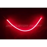 new lampu alis drl bonus devil eyes all new nmax 2020 2021 2022 lampu - merah devil eyes ungu