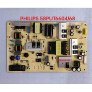 PHILIPS 58PUT6604/68 (715GA052-P01-007-003M)/ (715GA052-P02-007-103M) POWER BOARD ORIGINAL TV