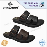 ORIGINAL Dr Cardin Synthetic Leather Cushioned Men Sandals 7963| Slipper Dr Cardin Lelaki 7963