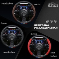 Mercedes-Benz c300、200、250 glc glc200、300 e200 cla250 s450 cla45 leather Car Steering Wheel Cover ca