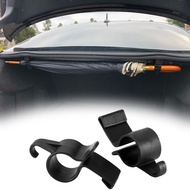 1Pc Car Trunk Umbrella Storage Hook Rack / Plastic Hook Umbrella Holder Car Storage Accessories
