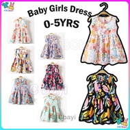 Baby Girl Cute Floral Dress Girl Sleeveless Dress 6M-5Years