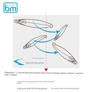 fishing pancing Blue Flag Fish Evil Road No. 5 Lu Ya payet memotong jalur putih