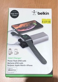Belkin Power Pack 6700m Apple Watch 電話 充電器