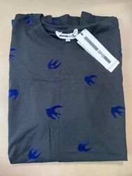 MCQ 全新绝版 燕子圖案 男裝 T恤 M size