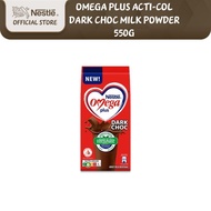 NESTLE OMEGA Plus Acticol Dark Chocolate Milk Powder (550g)
