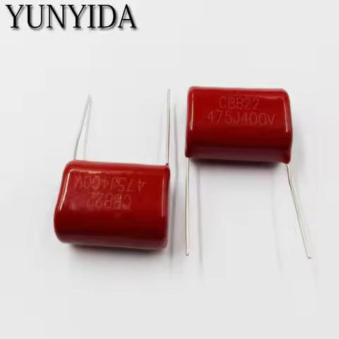 5pcs, CBB 475J 400V 4.7UF Metallized Film Capacitor 475 400V 400V475J