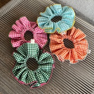 Plaid Scrunchie by mnw.curated (hair tie)