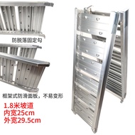 อลูมิเนียมอัลลอยด์รถจักรยานยนต์ Ramp พับ Loading Board สะพานอาคารลาด Board กระโดดแผ่นสําหรับอุปกรณ์ร