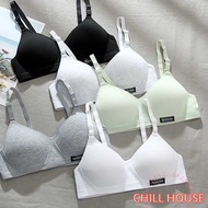 Women's cotton bra and bra without underwire Sports belt A 30, soft, airy, sexy women's bra CHILL HO