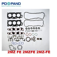 2MZFE 2MZ-FE Engine Overhaul Rebuilding Head Gasket Kit for Toyota Camry Alphard Avalon Highlander H