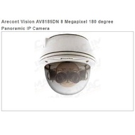Arecont AV8185DN 8.0 H.264 Megapixel 180 Degrees Day/Night Camera, 6400x1200, (4) 8mm MP lenses incl
