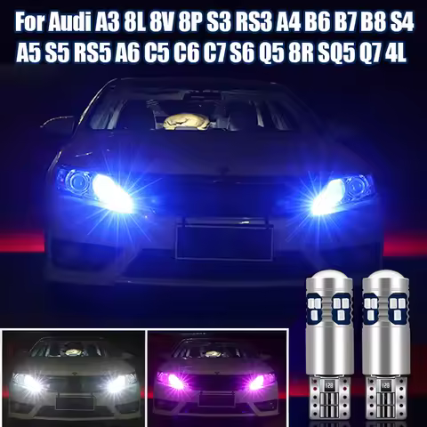 For Audi A3 8L 8V 8P S3 RS3 A4 B6 B7 B8 S4 A5 S5 RS5 A6 C5 C6 C7 S6 Q5 8R SQ5 Q7 4L Car LED Position