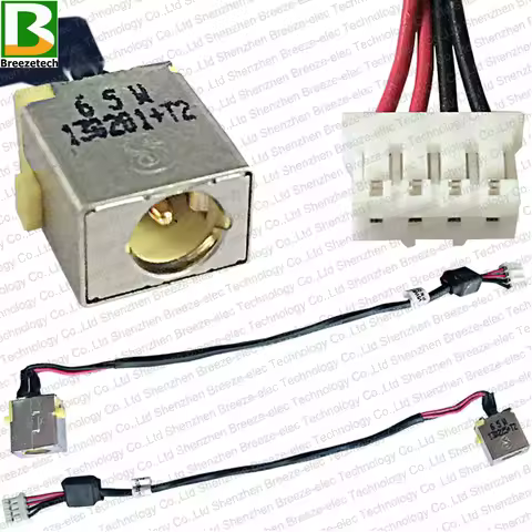 Genuine New DC Power Jack socket cable connector for ACER TRAVELMATE P455 TMP455-M-6623 Gateway NV57