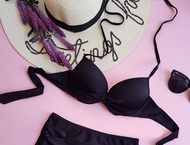 HOÀN TIỀN 15% - Đồ Bơi Nữ 2 Mảnh Xoắn Ngực Nhiều Màu Set Bikini Quần Cạp Cao Nhún Che Bụng [Ảnh Chụp