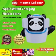 HDR Panda Silicone Charger Stand for Apple Smart Watch Charging Dock Charging Holder 38mm/40mm/41mm/